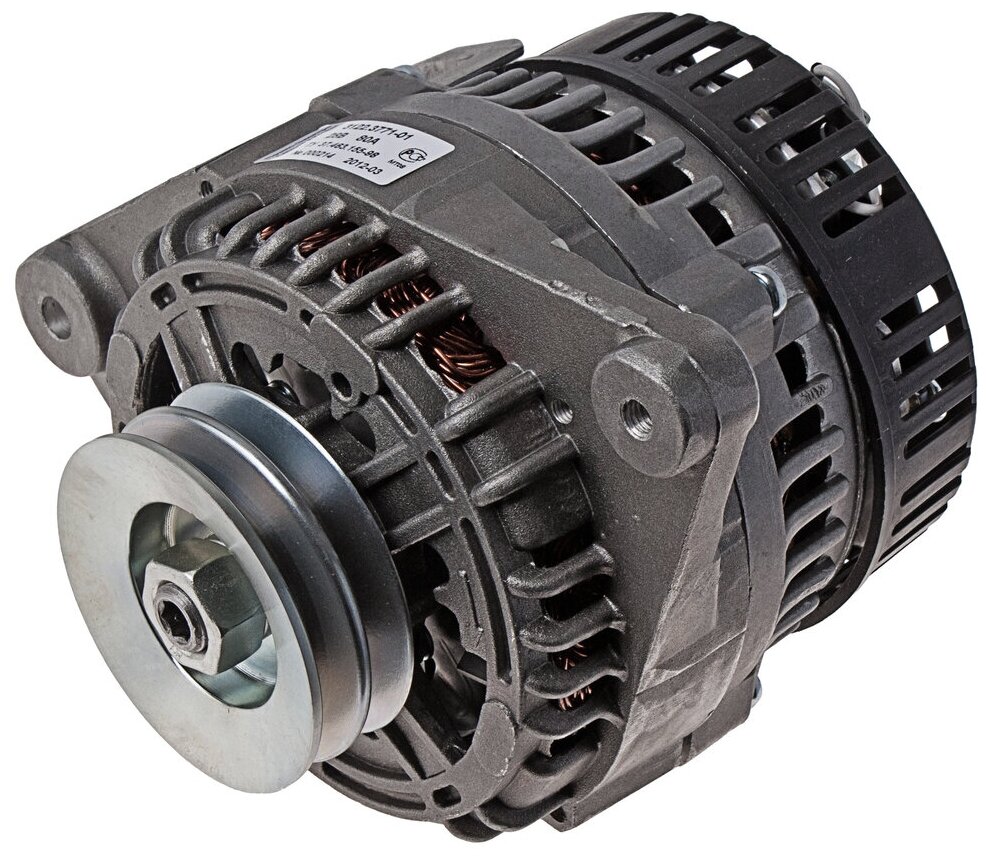 Генератор КАМАЗ с двиг.740.11, 740.13 компакт, 3122.3771-01 28В 95А /ELTRA/}